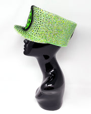 Neon Green Jewel Legion Hat