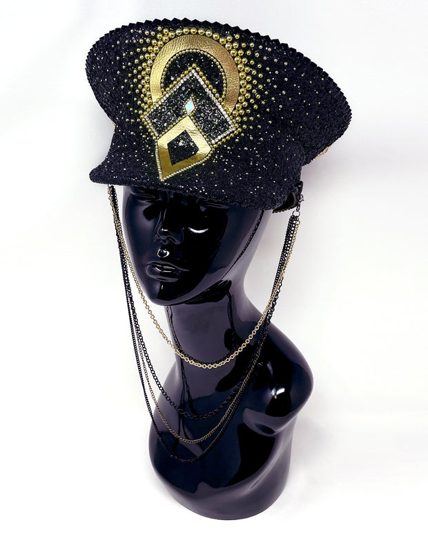 Black Gold Signature 2.0 Captain Hat