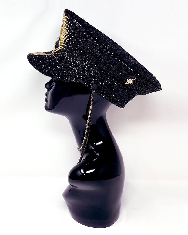 Black Gold Signature 2.0 Captain Hat