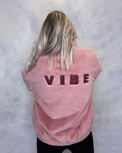Pink Vibe Faux Fur Jacket