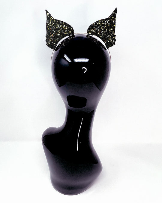 Black & Gold Wild Lynx Cat Ears