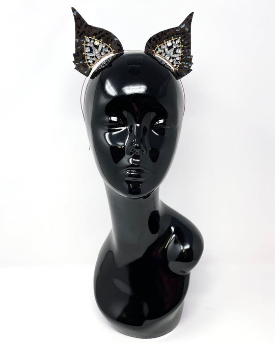 Leopard Print Wild Lynx Cat Ears