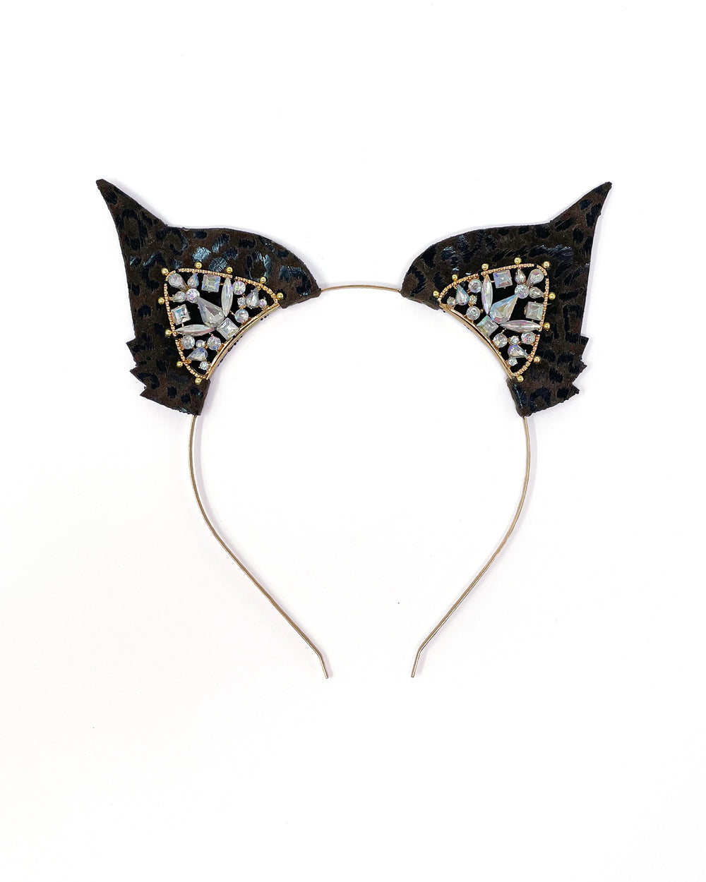 Leopard Print Wild Lynx Cat Ears