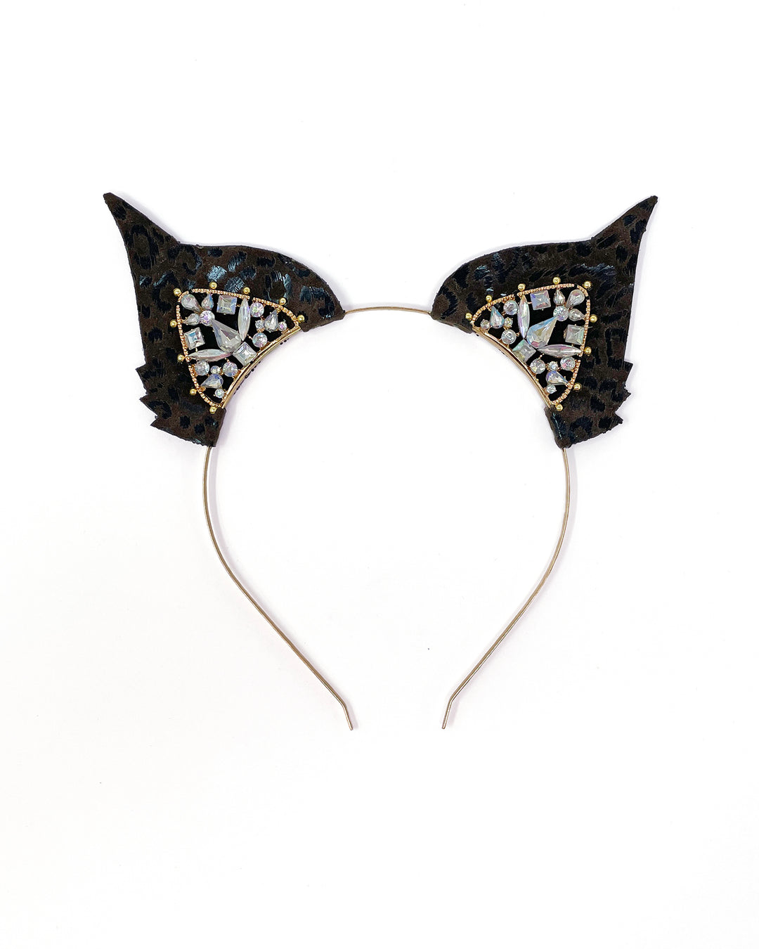 Leopard Print Wild Lynx Cat Ears