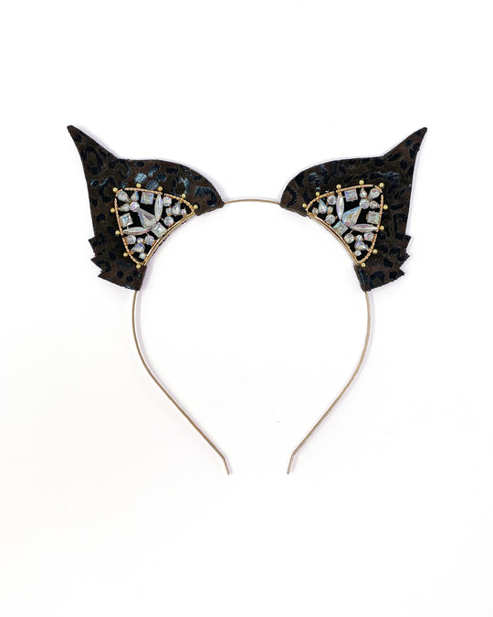 Leopard Print Wild Lynx Cat Ears