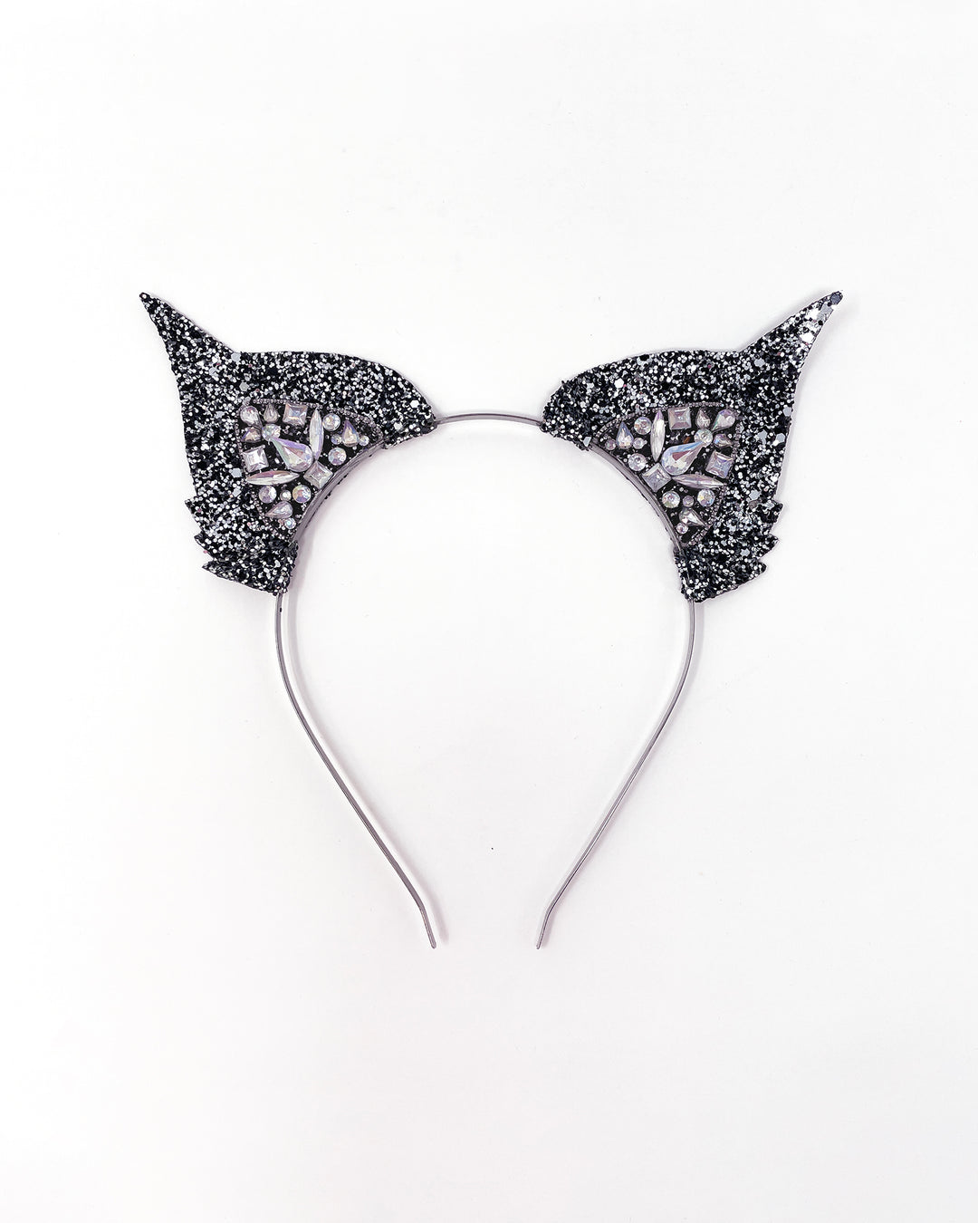 Black & Silver Wild Lynx Cat Ears