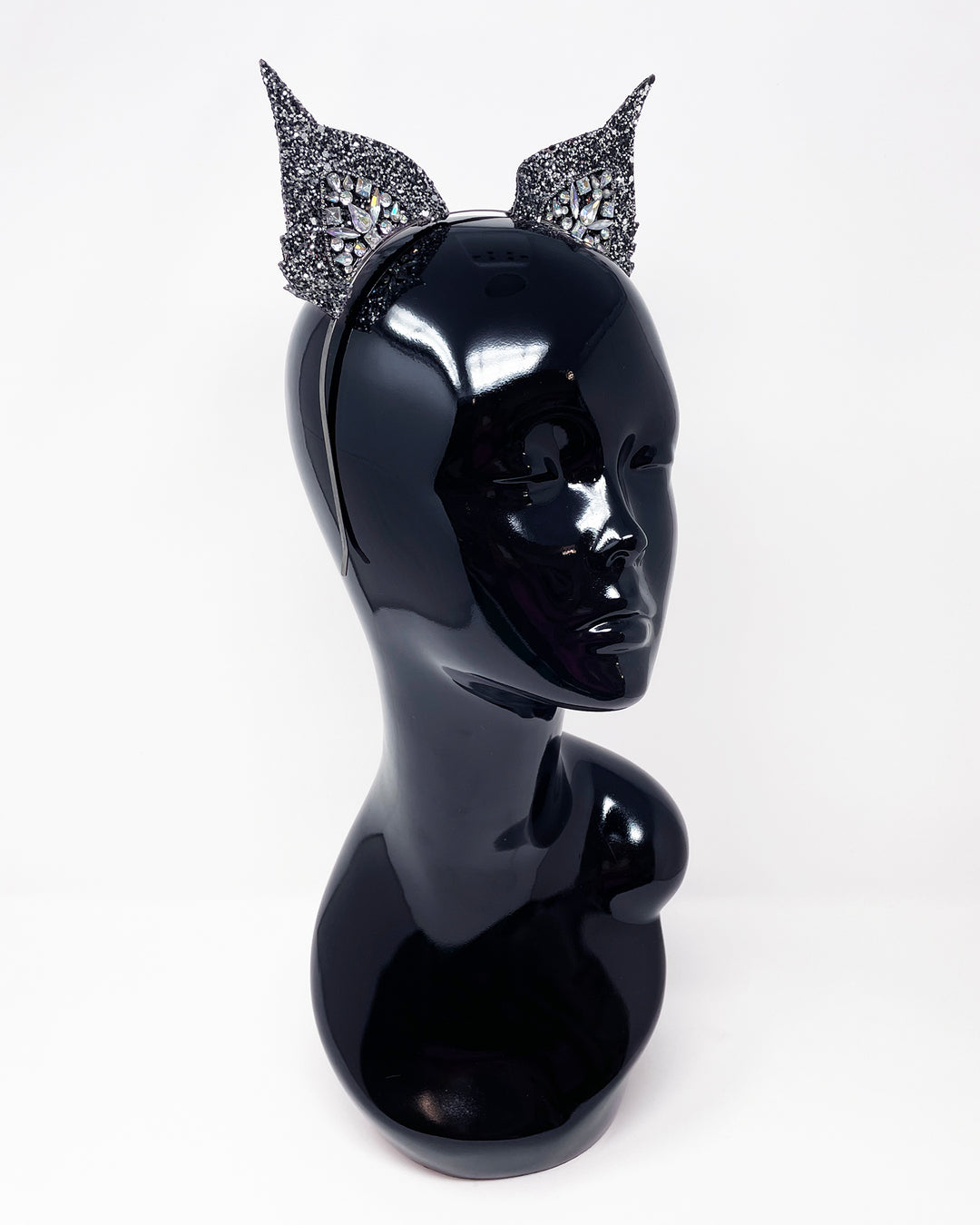 Black & Silver Wild Lynx Cat Ears