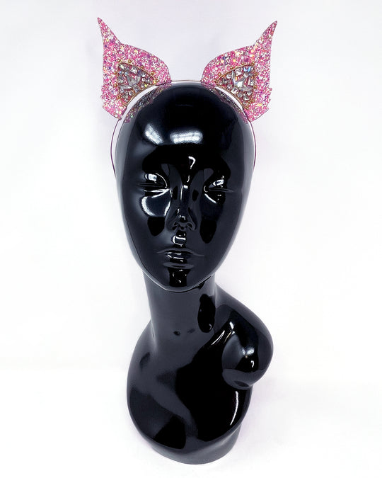 Pink Wild Lynx Cat Ears