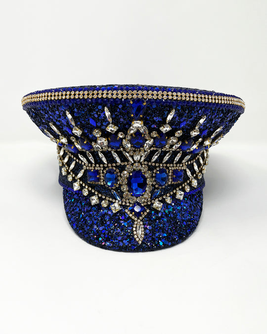 Royal Blue Captain Hat