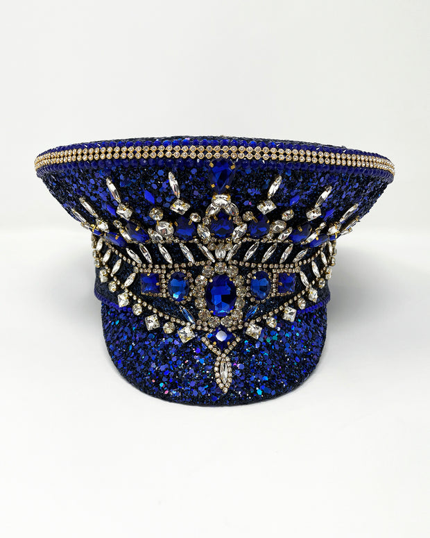 Royal Blue Captain Hat