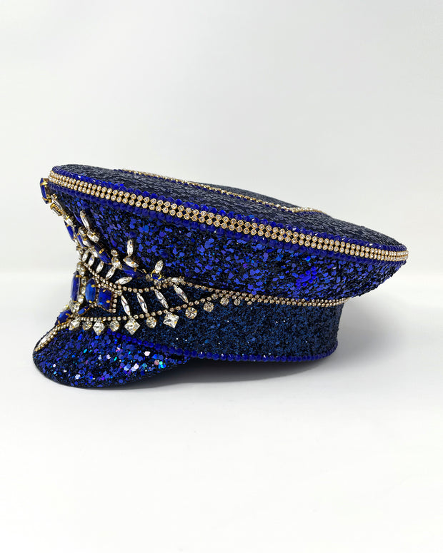 Royal Blue Captain Hat