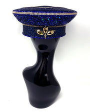 Royal Blue Captain Hat