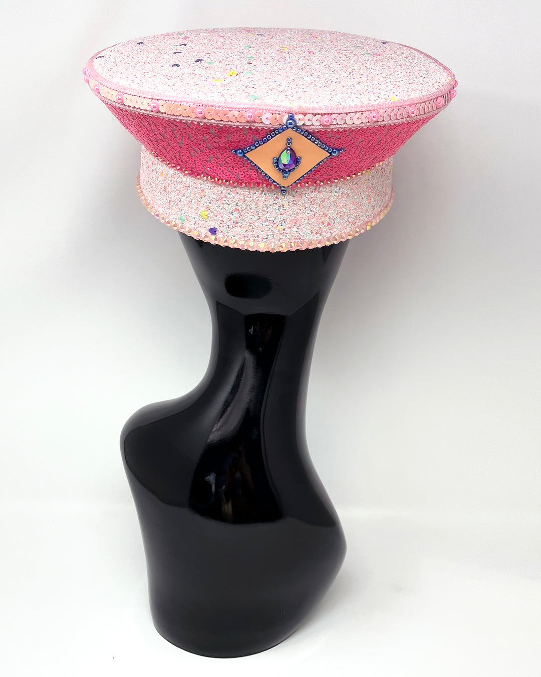 Pastel Glow Captain Hat