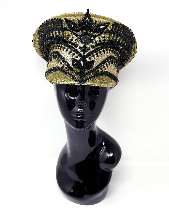 Gold Tempo Captain Hat
