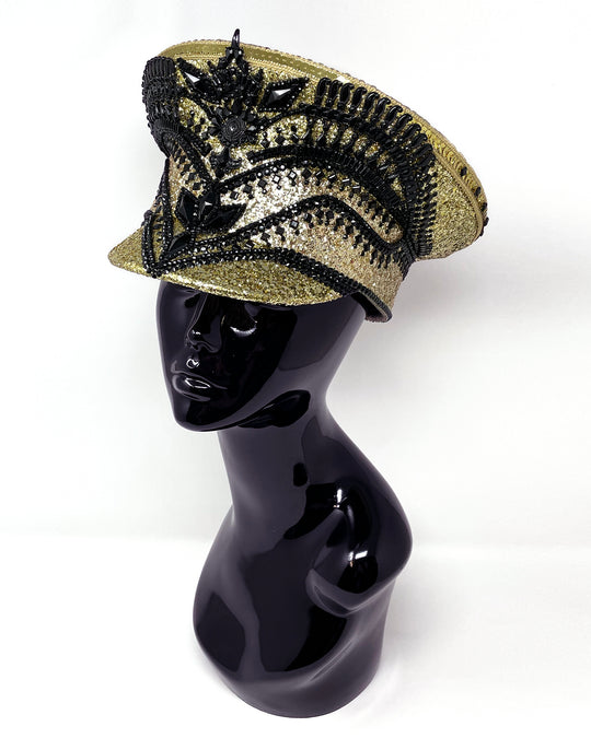 Gold Tempo Captain Hat