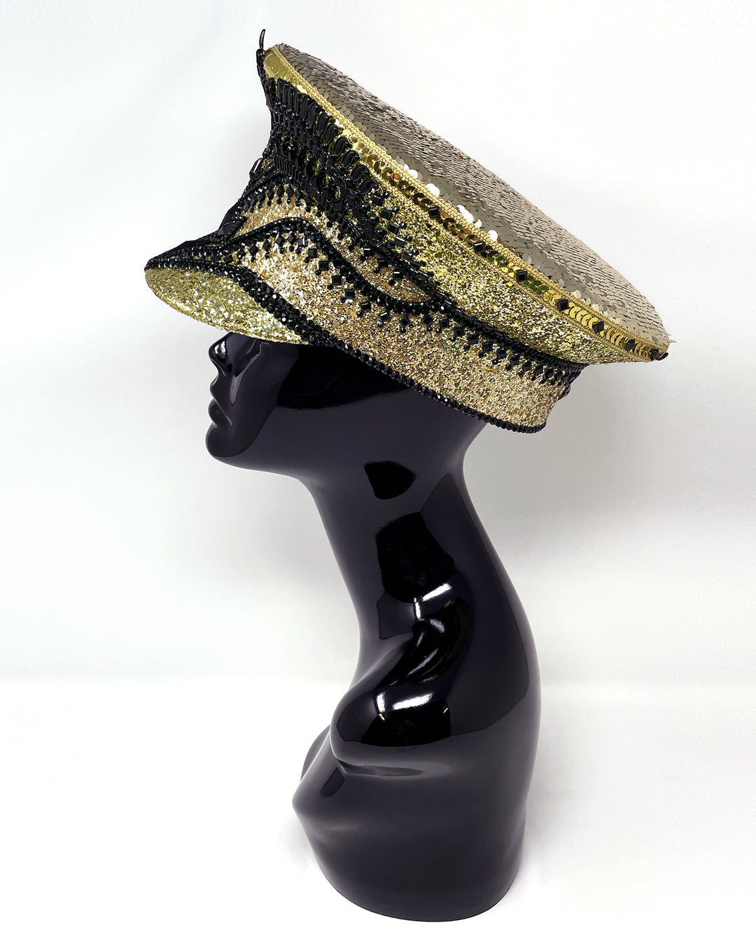 Gold Tempo Captain Hat