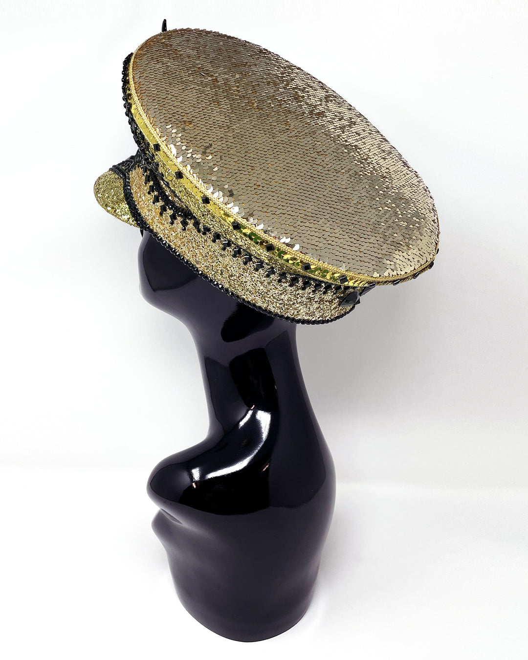 Gold Tempo Captain Hat