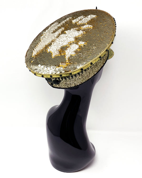 Gold Tempo Captain Hat