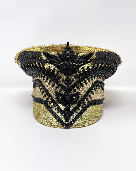 Gold Tempo Captain Hat