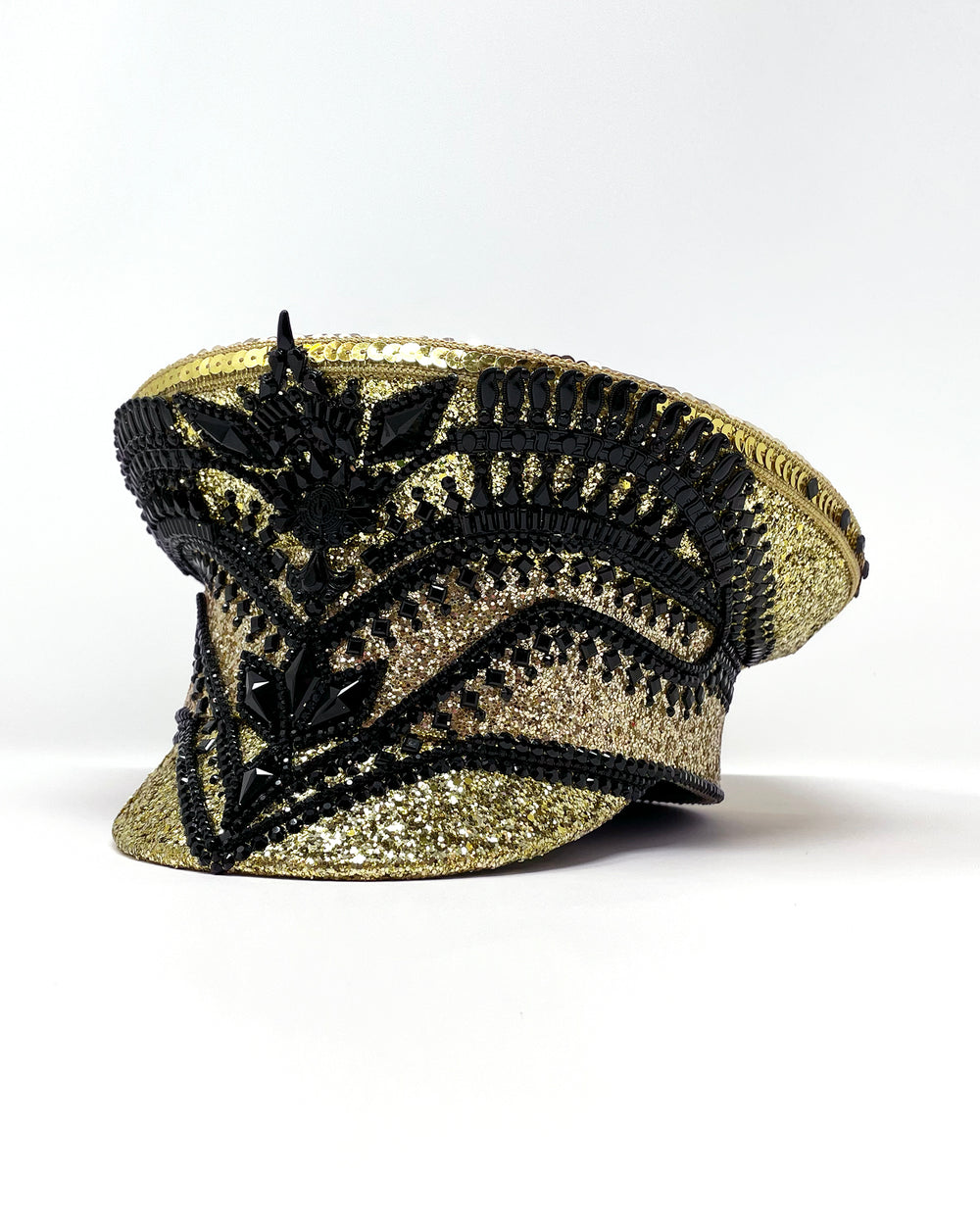 Gold Tempo Captain Hat