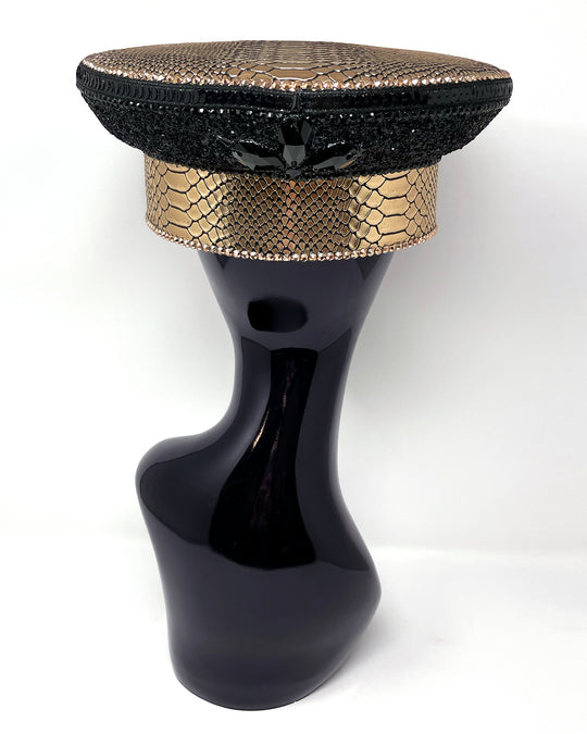 Gold Serpent Captain Hat