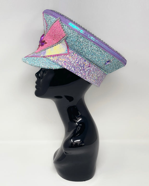 Pastel Paradise Signature Captain Hat