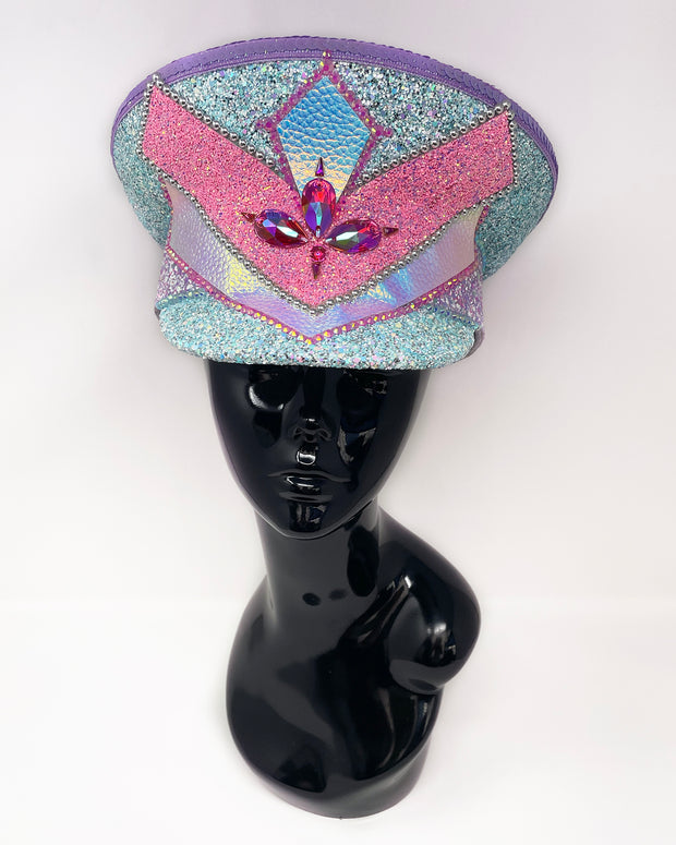 Pastel Paradise Signature Captain Hat