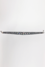 Silver Iridescent Choker