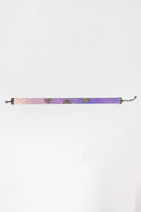 Lilac Shimmer Choker