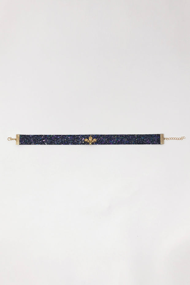 Gold Logo Choker