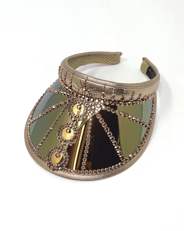 Gold Symbolic Visor