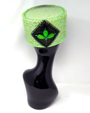 Neon Green Jewel Legion Hat