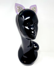 Silver Iridescent Mysticat Cat Ears