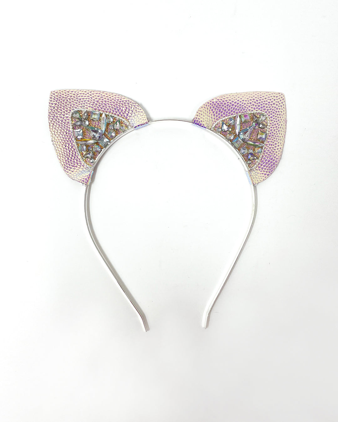 Silver Iridescent Mysticat Cat Ears