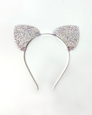Silver Iridescent Mysticat Cat Ears