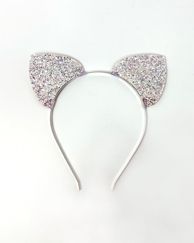 Silver Iridescent Mysticat Cat Ears