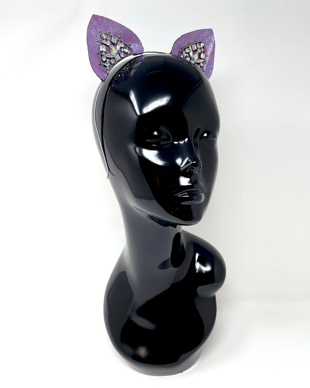 Purple Dust Mysticat Cat Ears