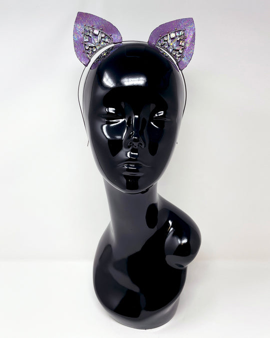 Purple Dust Mysticat Cat Ears