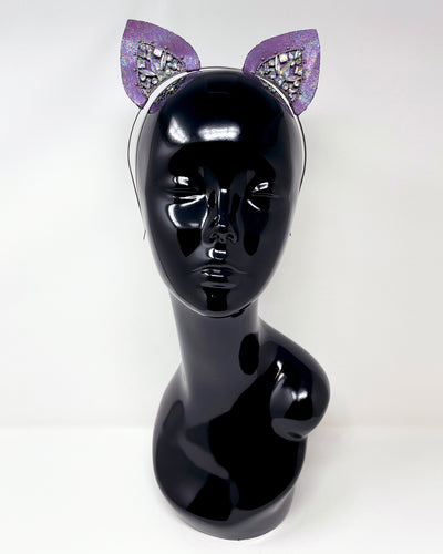 Purple Dust Mysticat Cat Ears