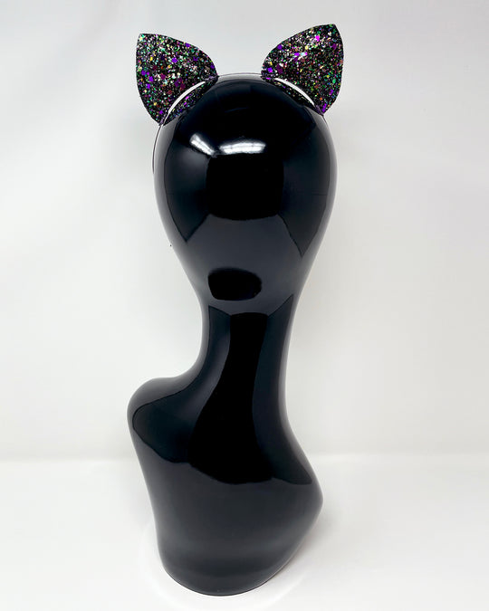 Purple Dust Mysticat Cat Ears