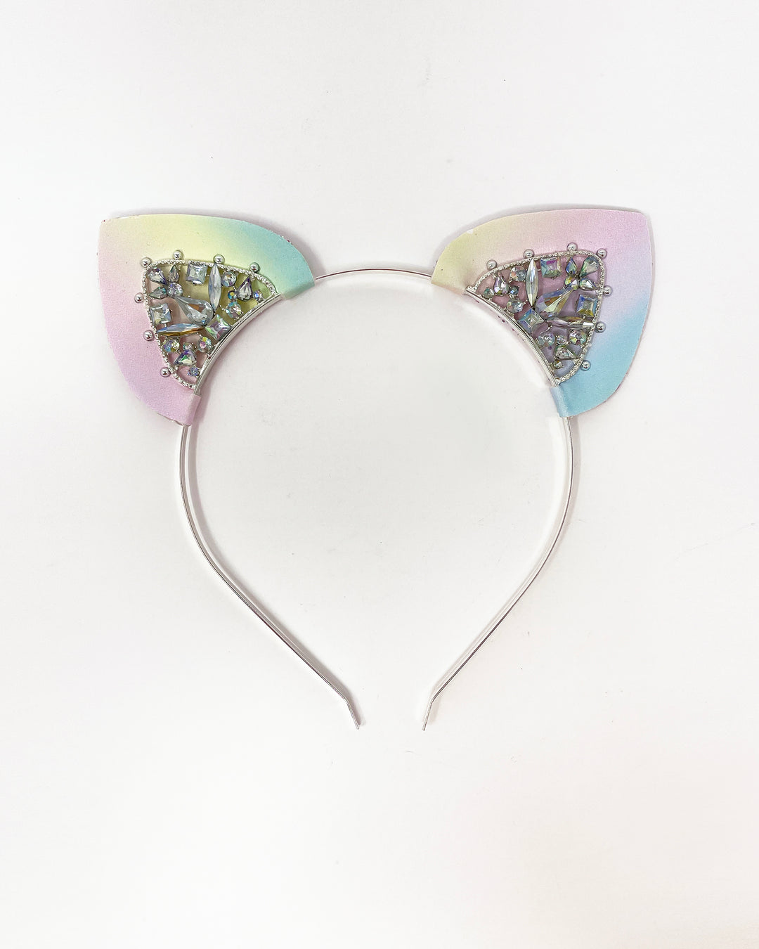 Pastel Rainbow Mysticat Cat Ears