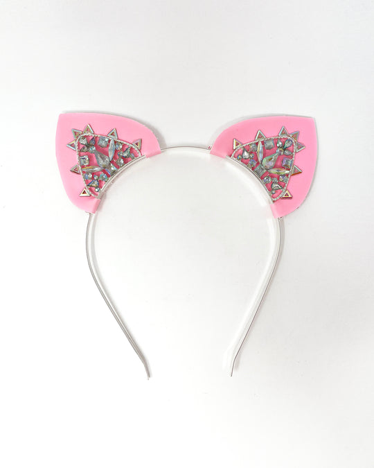 Pink Glow Mysticat Cat Ears