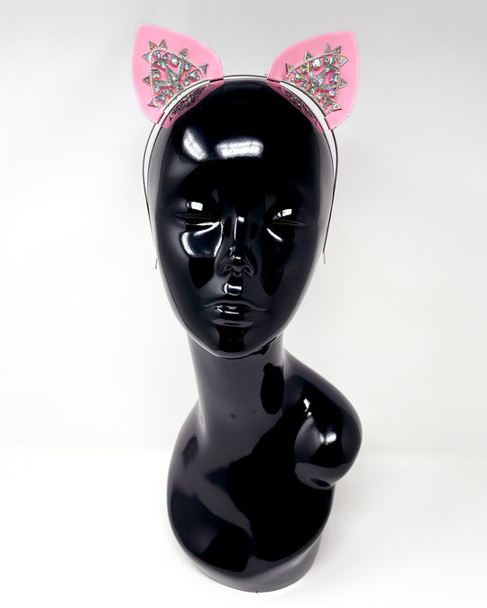 Pink Glow Mysticat Cat Ears