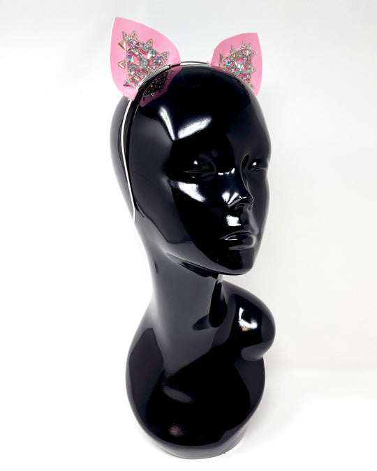 Pink Glow Mysticat Cat Ears