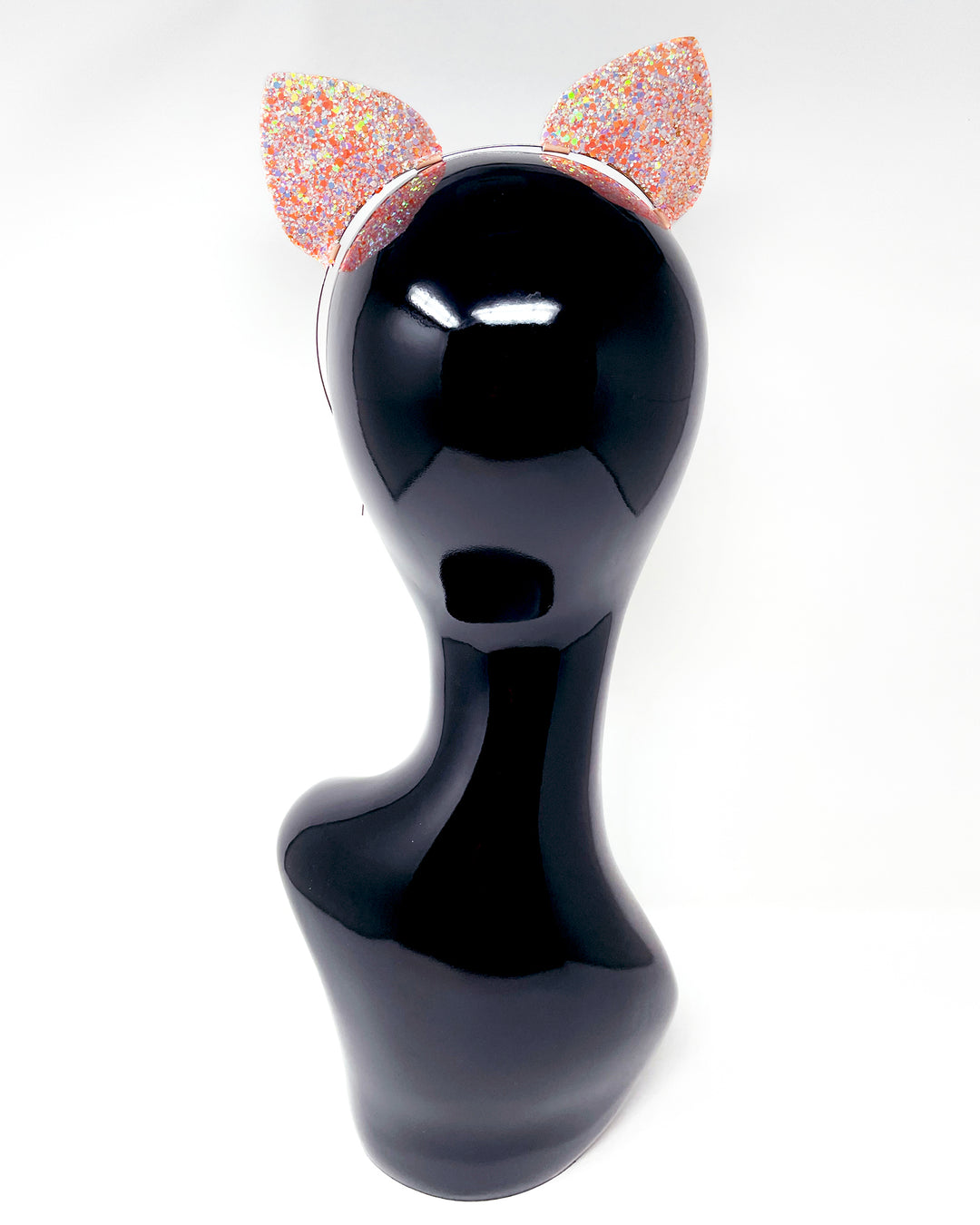 Pastel Orange Glow Mysticat Cat Ears
