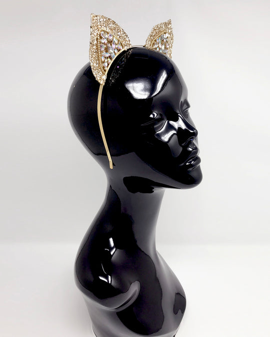 Gold Mysticat Cat Ears