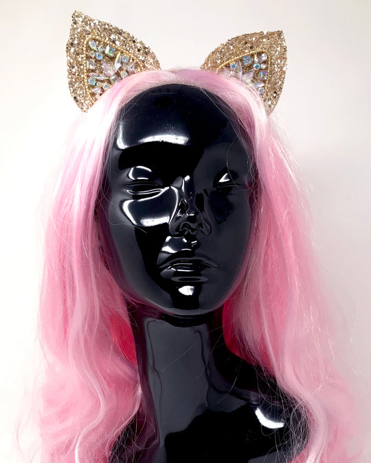 Gold Mysticat Cat Ears