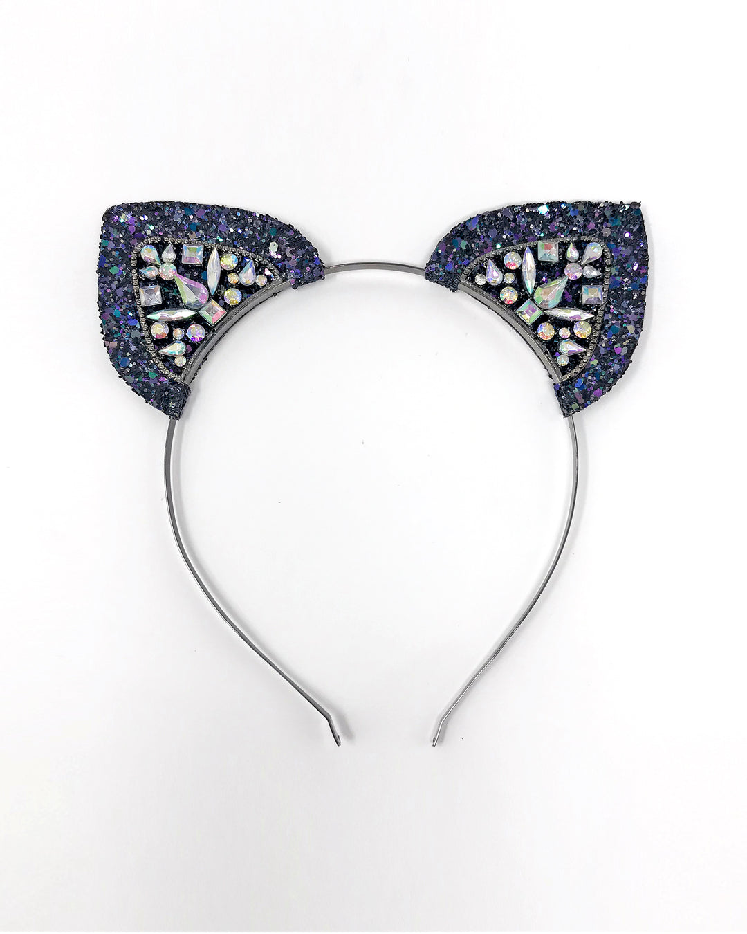 Purple Glitter Mix Mysticat Cat Ears