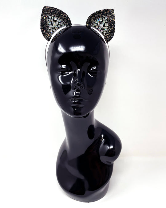 Night Sky Glitter Mysticat Cat Ears