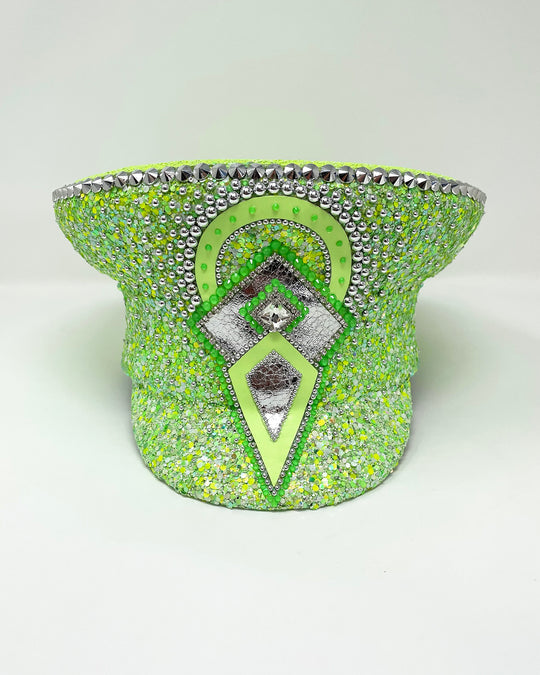 Neon Green Glow Signature 2.0 Captain Hat